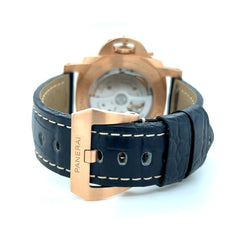 Panerai Luminor Marina Goldtech Sole Blu 44mm PAM01112