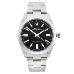 Rolex Oyster Perpetual 36mm Black Dial Steel 116000