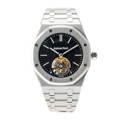 Audemars Piguet Royal Oak Selfwinding Flying Tourbillon Black Dial 41mm 26512ST