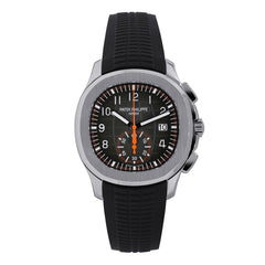 Patek Philippe Aquanaut Chronograph Steel Black Rubber Strap 42.2mm 5968A