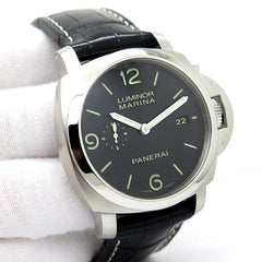 Panerai Luminor 1950 Marina Black Dial Steel 44mm PAM00312