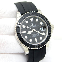 Rolex Yachtmaster White Gold Oysterflex Bracelet 226659