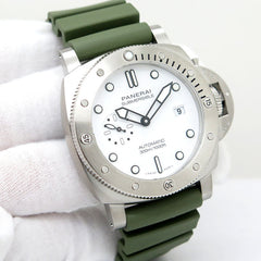 Panerai Submersible Quaranta Quattro Bianco Steel 44mm PAM01226