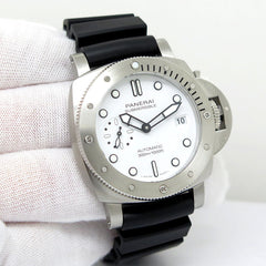 Panerai Submersible Bianco Steel 42mm PAM02223