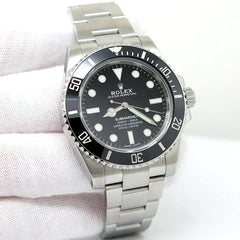 Rolex Submariner No Date Ceramic Black Dial Steel 14060