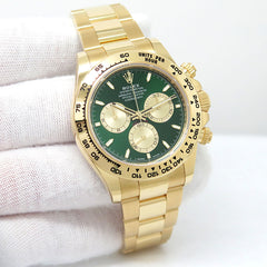 Rolex Daytona Cosmograph John Mayer Gold Green Dial 126508
