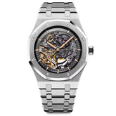 Audemars Piguet Royal Oak Double Balance Wheel Openworked Steel 15305