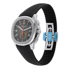 Patek Philippe Aquanaut Chronograph Steel Black Rubber Strap 42.2mm 5968A