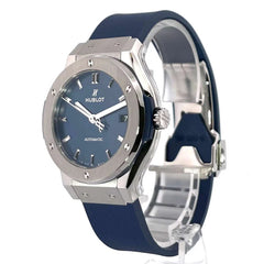 Hublot Classic Fusion Titanium Blue 38mm 565.NX.7170.RX