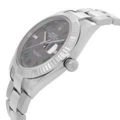 Rolex Datejust II Steel Slate Roman Wimbledon 41 mm