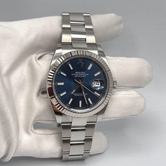 Rolex Datejust 41mm Steel Blue Dial 126334