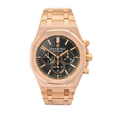 Audemars Piguet Royal Oak Chronograph Black Dial Rose Gold 26320OR