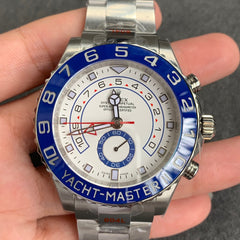 Rolex Yachtmaster II Regatta Blue Cerachrom Bezel Steel 116680