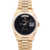 Rolex Day-Date Onyx Dial President 41mm