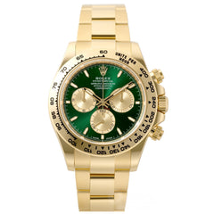 Rolex Daytona Cosmograph John Mayer Gold Green Dial 126508