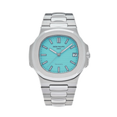 Patek Philippe Nautilus Date Steel Tiffany & Co. Blue Dial 5711/1A-018