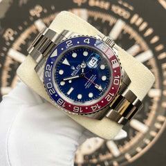 Rolex GMT-Master II Pepsi Bezel Blue Dial 126719
