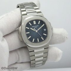 Patek Philippe Nautilus Date Steel Blue Dial 40.5mm 5711/1A-010