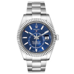 Rolex Sky Dweller Blue Dial Steel 326934