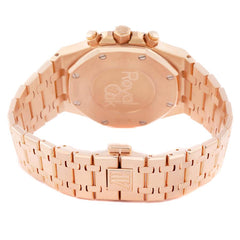 Audemars Piguet Royal Oak Chronograph Black Dial Rose Gold 26320OR