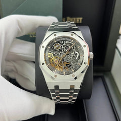 Audemars Piguet Royal Oak Double Balance Wheel Openworked Steel 15305