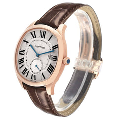 Cartier Drive Silver Dial Rose Gold 40mm WGNM0003