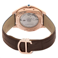Cartier Drive Silver Dial Rose Gold 40mm WGNM0003