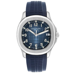 Patek Philippe Aquanaut Date Steel Blue Strap 42.2 mm 5167R