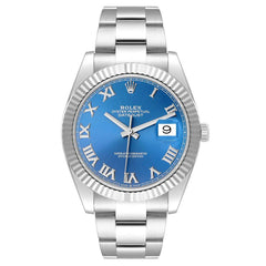 Rolex Datejust 41mm Steel Blue Dial 126334