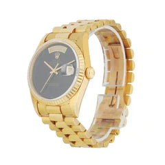 Rolex Day-Date Onyx Dial President 41mm