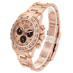 Rolex Daytona Cosmograph Black Dial Rose Gold 116505