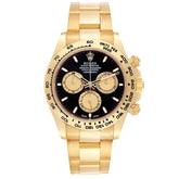 Rolex Daytona Cosmograph Black Dial Gold 126508