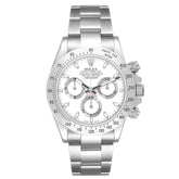 Rolex Daytona Cosmograph White Dial Steel 116520