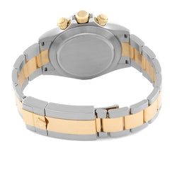 Rolex Daytona Steel Gold Black Dial 116523