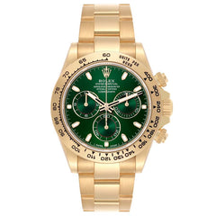 Rolex Daytona Cosmograph Gold Green Dial 116508