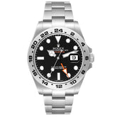 Rolex Explorer II 42 Black Dial Orange Hand Steel 216570