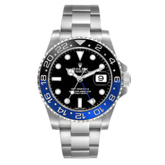 Rolex GMT-Master II Black Blue Batman Bezel Steel 116710