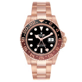 Rolex GMT-Master II Black Brown Root Beer Rose Gold 126715
