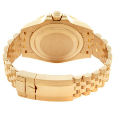 Rolex GMT-Master II Yellow Gold Black Dial Jubilee 126718