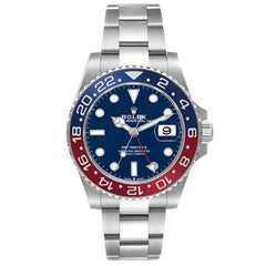 Rolex GMT-Master II Pepsi Bezel Blue Dial 126719