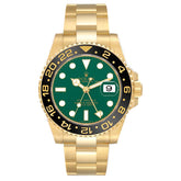 Rolex GMT-Master II Gold Green Dial 116718