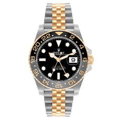 Rolex GMT-Master II Yellow Gold Jubilee Steel Grey Bezel 126713