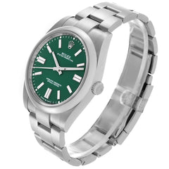 Rolex Oyster Perpetual 36mm Green Dial 126000