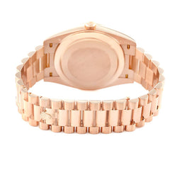 Rolex Day-Date Rose Gold Chocolate Dial 40mm