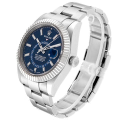 Rolex Sky Dweller Blue Dial Steel 326934