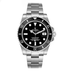 Rolex Submariner Date Ceramic Black Dial Steel 116610