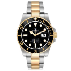 Rolex Submariner 2-Tone Steel Gold Black Dial 116613