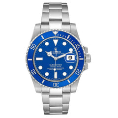 Rolex Submariner Smurf Ceramic Blue Dial 116619