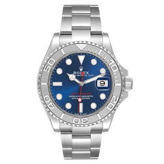 Rolex Yachtmaster Steel Platinum Blue Dial 126622