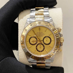 Rolex Daytona Cosmograph Two Tone Gold Dial 16523